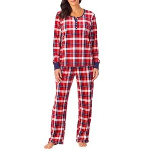 Nautica fleece 2pc sleepwear set